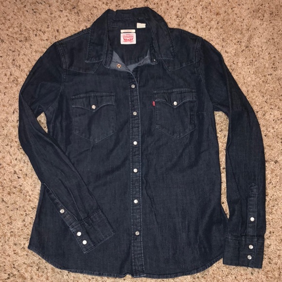 levi's tailored western shirt